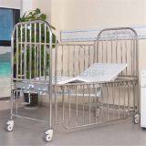 AG-CB014 Stainless Steel Pediatric Hospital Children Hospital Beds for Sale thumbnail-1
