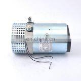 China Wuxi High Rpm High Torque Hydraulic 24V 3KW dc Motor for Forklift O.D.127mmZD2373D thumbnail-3