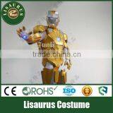 Lisaurus-Da-Disfraces Atractivo Para Cosplay y Espectaculos Tematicos, Super Robot, Oro