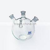 Receiving bottle four neck Flat Bottom Flask