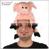 Funny Cute Pink Animal Pig Shaped Hats thumbnail-1