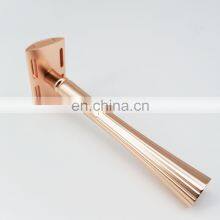 Skin Care Reusable Sustainable Eco Friendly Stainless Steel Rose Gold Double Edge Safety Shaving Razor thumbnail-2