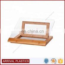 Bamboo & Acrylic Cookbook Holder thumbnail-2