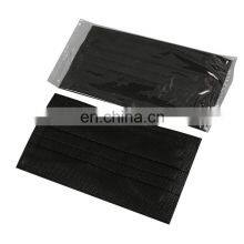 Dustproof Non-woven Medical Adults Fashion Face Masks Full Protective Disposable Black thumbnail-5