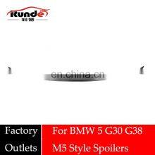Runde Car Modification Factory Outlets Universal Spoiler Carbon Rear Wing For BMW 5-Series G30 G38 M5 Style Spoiler thumbnail-5