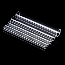 Heat Resistant Quartz Glass Cylinder Tube Fused Silica Transparent Quartz Tubes thumbnail-2