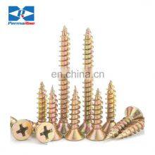 Chipboard Screw China Wholesale Hot Sale Pozi Drive Double Countersunk Head Screw Galvanized Coated Chipboard Screw