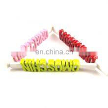 2021 Customization High Quality Different Colors Metal Alphabet DIY Letters Handbag Metal Logo Letters thumbnail-3