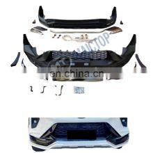 MAICTOP car body kit bumper for fortuner 2019 front rear bumper