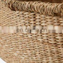 Hot Selling Wicker Seagrass for Baby Doll Natural High Quality Changing Bed For Dolls Basket Woven Vietnam Supplier thumbnail-5