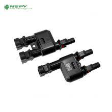 MC 2 Pin Waterproof Solar Connector / Branch pv Connector DC Connector Ip67 thumbnail-5