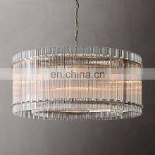 SAN MARCO Large Round Glass Chandelier Nordic Modern Living Room Dining Bedroom Ceiling Indoor Decoration thumbnail-4