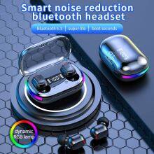 TWS True Wireless Bt 5.3 Earphone Touch Control Stereo Headset Sport Earphones Waterproof Earbuds LED Display thumbnail-2