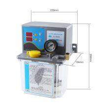 CNC Automatic Lubricating Oil Pump 2L With Pressure Gauge Digital Electronic Gear Pump 220V Oil Electromechanical Magnetic Pump thumbnail-5