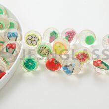 Factory Wholesale Various Design 20mm 27mm 32mm 35mm 38mm 45mm 49mm 56mm 60mm 3D Fruit Bouncy Toy Rubber Balls thumbnail-1