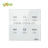 Wireless curtain wall controller switch