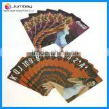 100% Plastic Custom Advertising Playing Cards in Clear Plastic Box thumbnail-1