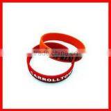 fashion silicone words bracelet