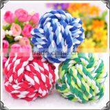 New pet products knot rope pet chew toy