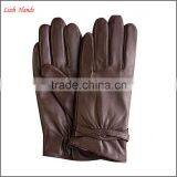 Ladies Brown Leather Glove From Leather Glove Manufacture thumbnail-1