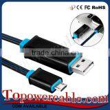 2016 Hot New Products Visible Flow LED Light USB Charging Sync Cable thumbnail-4