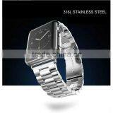 Classic Buckle Stainless Steel Watchband Replacement for Apple Watch 42mm thumbnail-1