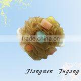 Colorful PE Bath Powder Puff Cleaning Balls thumbnail-1