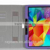 Purple Leather Case For Samsung Galaxy Tab 4 Hot Selling Tablet Case