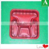 Wholesale Plastic Blister Compartment Food Tray thumbnail-3
