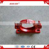 Concrete Pump Pipe Clamp /coupling With Pedestal and Support on Pipe