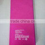 Hot New Product for 2015 Super Thin 12000mA Portable Power Bank thumbnail-2