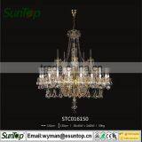 2016 Contemporary Big Crystal Chandelier With Energy Saving thumbnail-3