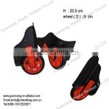 luggage fittings plastice/rubber luggage wheel parts accessories for external luggage