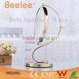 Fashionable Golden Mirror 8 Inch Round Desktop Makeup Mirror thumbnail-3