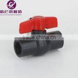 GLD Water Shut Off PVC 2" x 2" Slip Ends Two Way Full Ports Plastic Ball Valve Plumbing Supply Waste Treatment Irrigation thumbnail-1