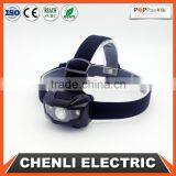 Poppas T16B 2 Red Smd LED +1W Power Led 3AAA Battery Operated Outdoor Waterproof Running Camping Walking Reading Headlight thumbnail-1