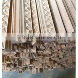 Decorative Casing Wood Wall Trim Primed Base Shoes Moulding Craft Wood Decorative Moulding thumbnail-3