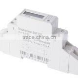 127V 230V 5(32)A Single Phase Two Wire Din Rail Active Energy Meter With LCD Display thumbnail-3