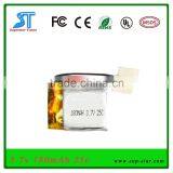 402030 Smallest and Ultra Thin Lipo Battery 3.7v 180mah Batteries for Consumer Electronic