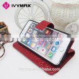 Free Samples Alligator Pattern PU Leather Flip Cover Wallet Case With Smart Texture Finish For Iphone 6 thumbnail-6