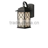 2015 Black metal outdoor wall sconce manufacturer with UL