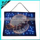 Fancy Light Decoration Christmas Lights Light up Christmas Tapestry