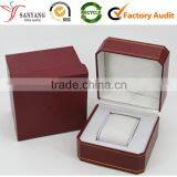 PU Engraved Leather Cover EVA Insert Pillow Rustic Watch Box thumbnail-2