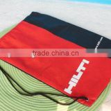 double color drawstring bag
