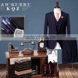 European Style Anti-static Red Wedding Best Man Suits thumbnail-4