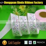 High Quality Fancy Colorful Printed Glitter Satin Ribbon