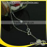 Necklace Silver 8 Holder Silver Coin Necklace, Thick Silver Necklace thumbnail-3