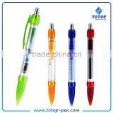 Transparent Plastic Pen TB603 thumbnail-1
