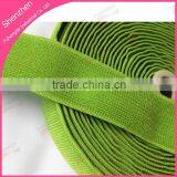 Knitting folding elastic band