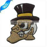 Wholesale Cool Men Embroidery Clothing Chenille Patch Label for Sports Wear